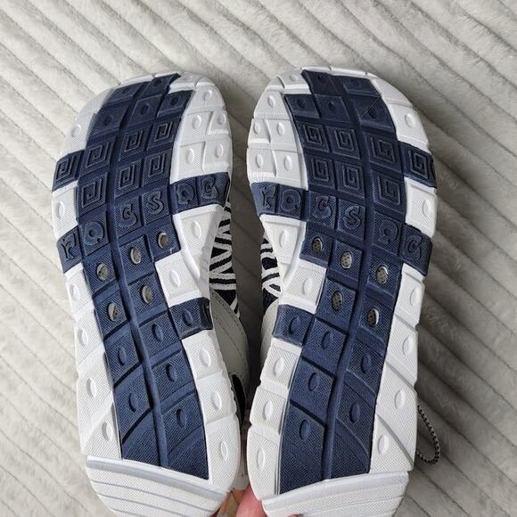 RocSoc Water Shoes Men’s 10 Navy Gray Mesh Quick Dry Aqua Sneakers NWT - Picture 8 of 9